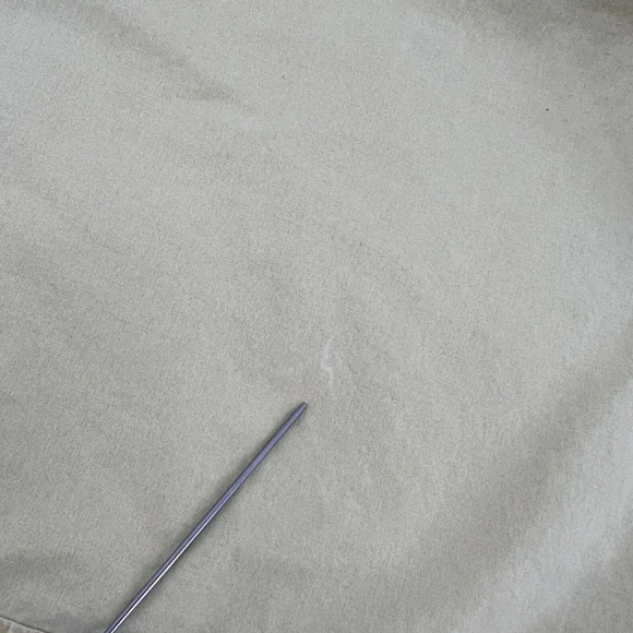 LL Bean Mens Traditional Fit Short Sleeve Button Up Shirt Khaki Tan L-Reg - Picture 6 of 8